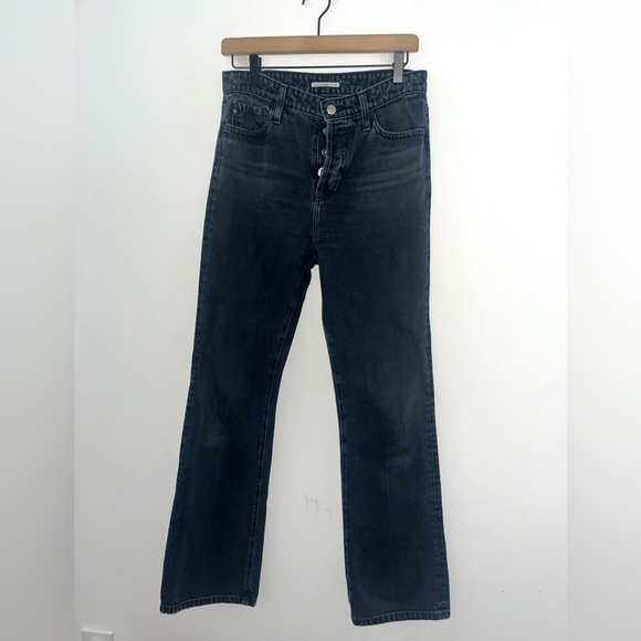 ALEXA CHUNG FOR AG Button Fly Jeans Size 28 - Picture 1 of 13